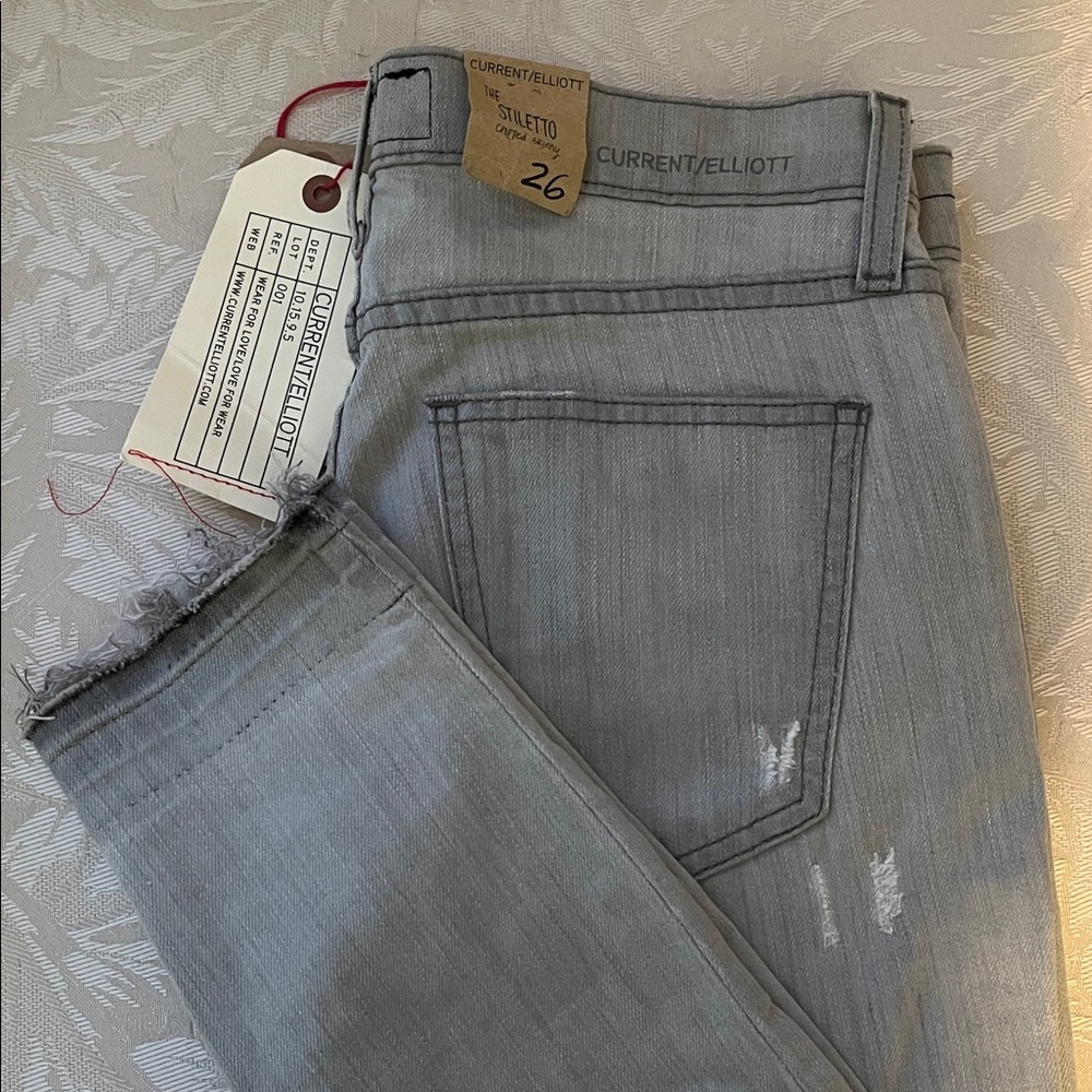 Current/Elliott Stiletto Stretchy Skinny Jeans (Size: 26) - New with Tags